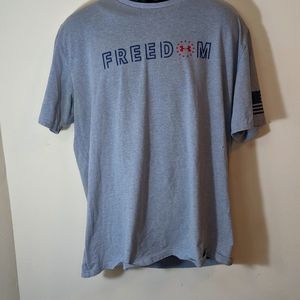MEN'S UNDER ARMOUR FREEDOM BANNER T-SHIRT 2XL